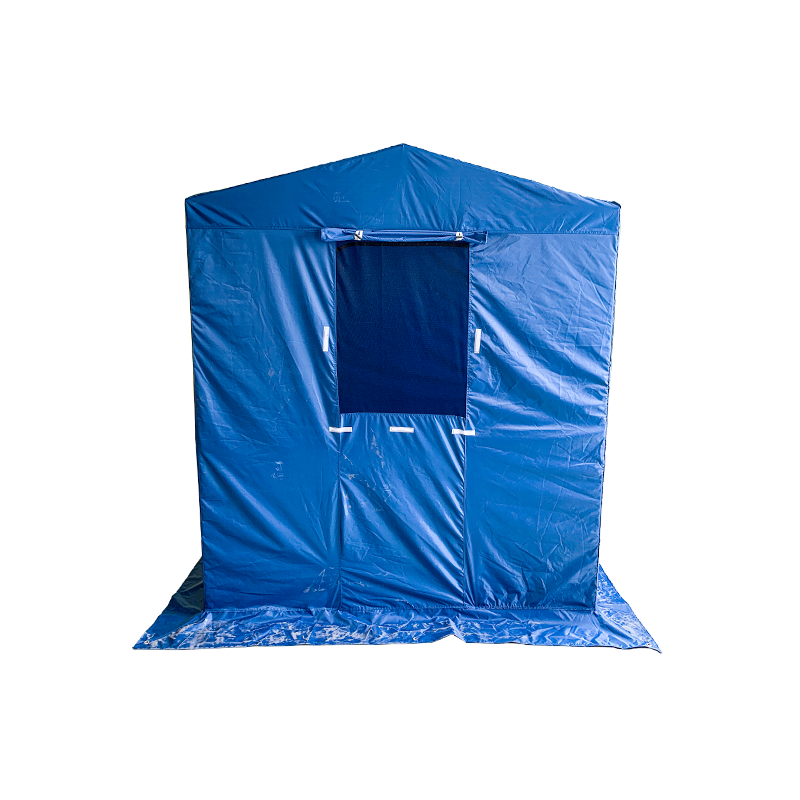 Ang natitiklop na Tent Pro Structure Series 50mm Aluminum + 4 Double Sides PVC 520g/m² TARP para sa mga propesyonal na pangangailangan o pang -araw -araw na paggamit ng asul