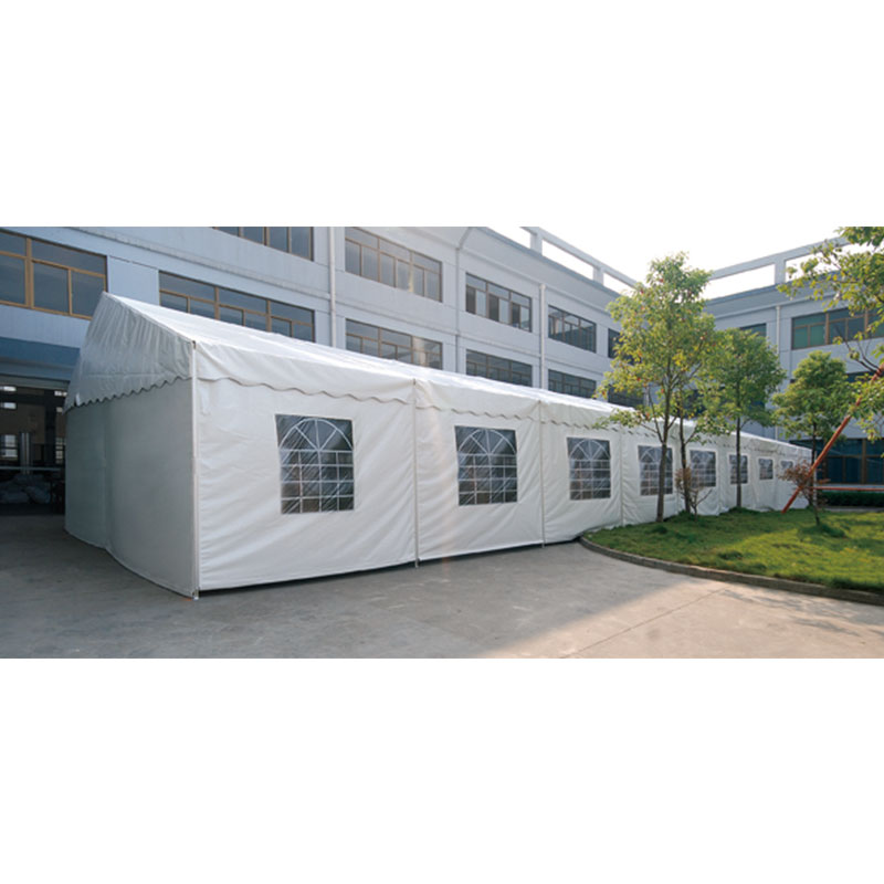 Backyard tent para sa labas, canopy tent na may 3 side wall, na -upgrade ang puting partido kasal tent, hindi tinatagusan