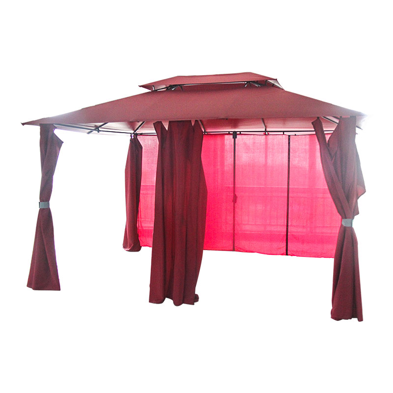 Gazebo tent panlabas na pop up gazebo canopy shelter na may lamok netting