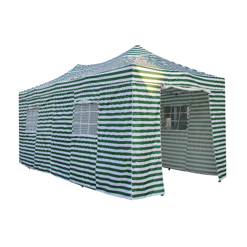 300G polyester PVC coated aluminyo frame natitiklop gazebo