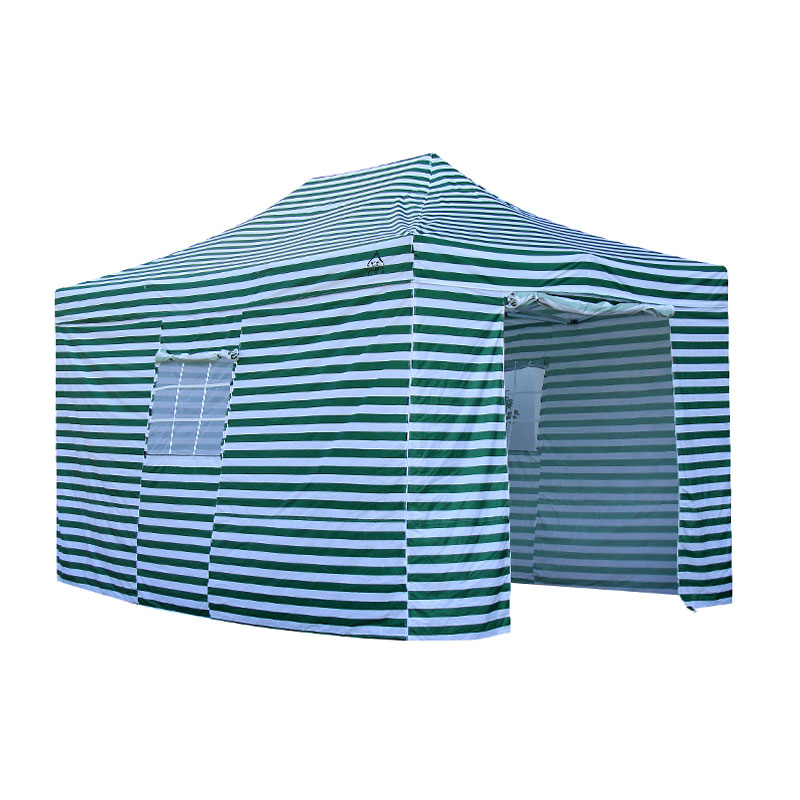 300G polyester PVC coated aluminyo frame natitiklop gazebo