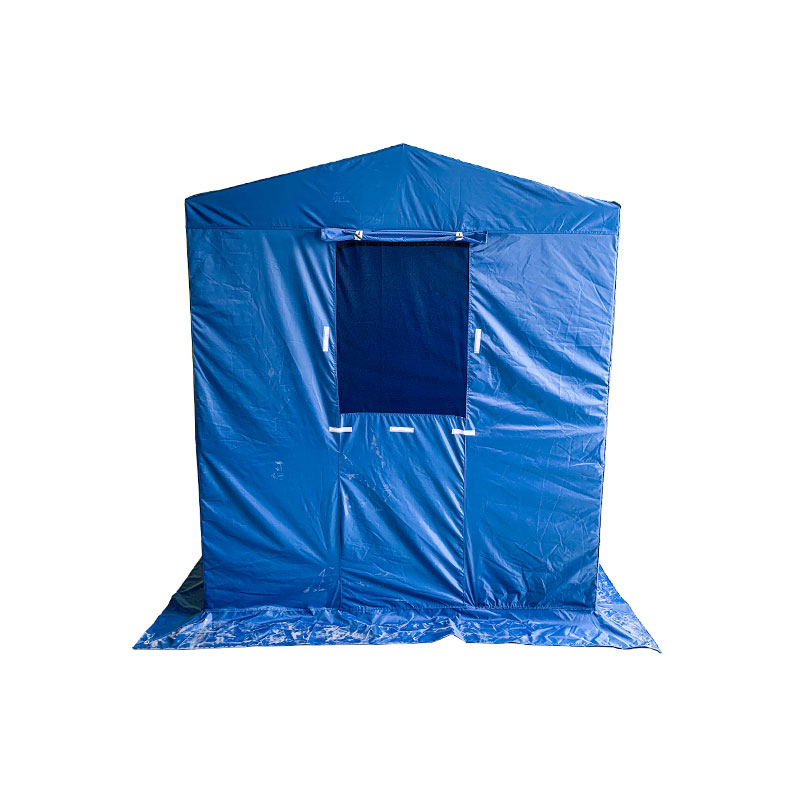 Ang natitiklop na Tent Pro Structure Series 50mm Aluminum + 4 Double Sides PVC 520g/m² TARP para sa mga propesyonal na pangangailangan o pang -araw -araw na paggamit ng asul