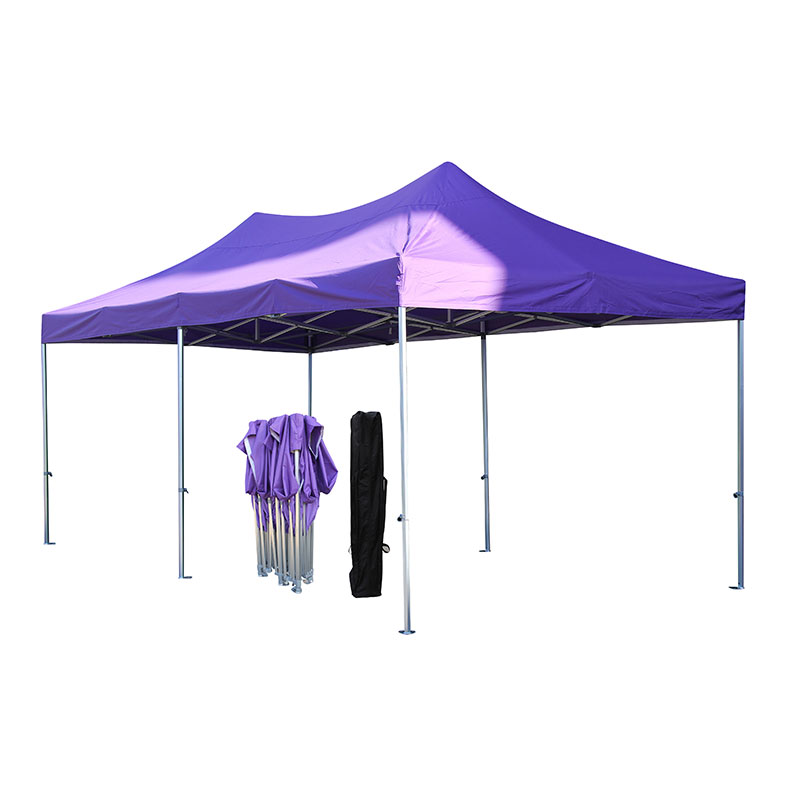 300G polyester PVC coated aluminyo frame natitiklop gazebo
